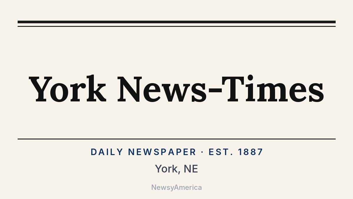 York News-Times – Nebraska