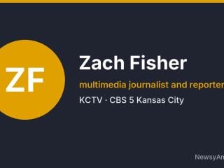 Zach Fisher, multimedia journalist and reporter, KCTV