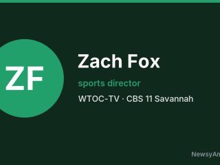 Zach Fox, sports director, WTOC-TV