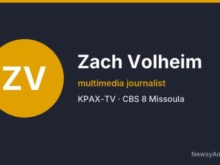 Zach Volheim, multimedia journalist, KPAX-TV