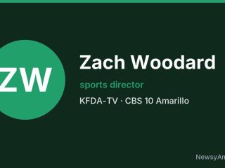 Zach Woodard, sports director, KFDA-TV